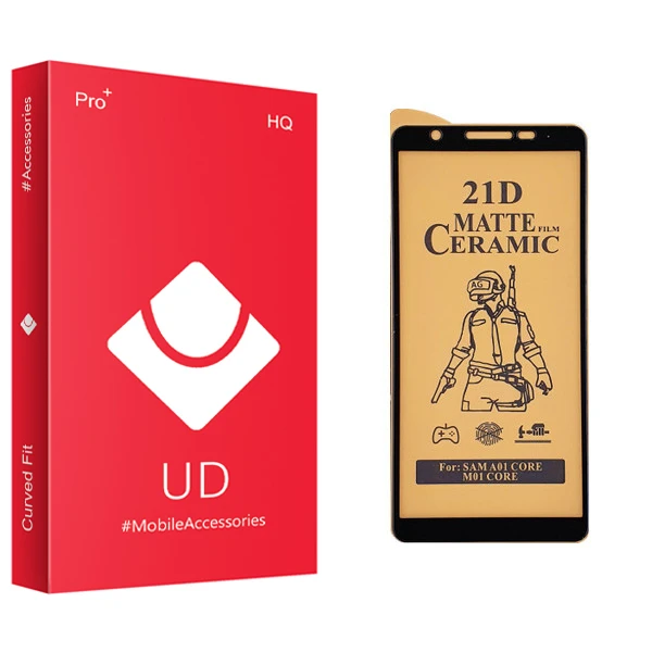 محافظ صفحه نمایش سرامیکی یو دی مدل HQ مناسب برای گوشی موبایل سامسونگ Galaxy A01 Core