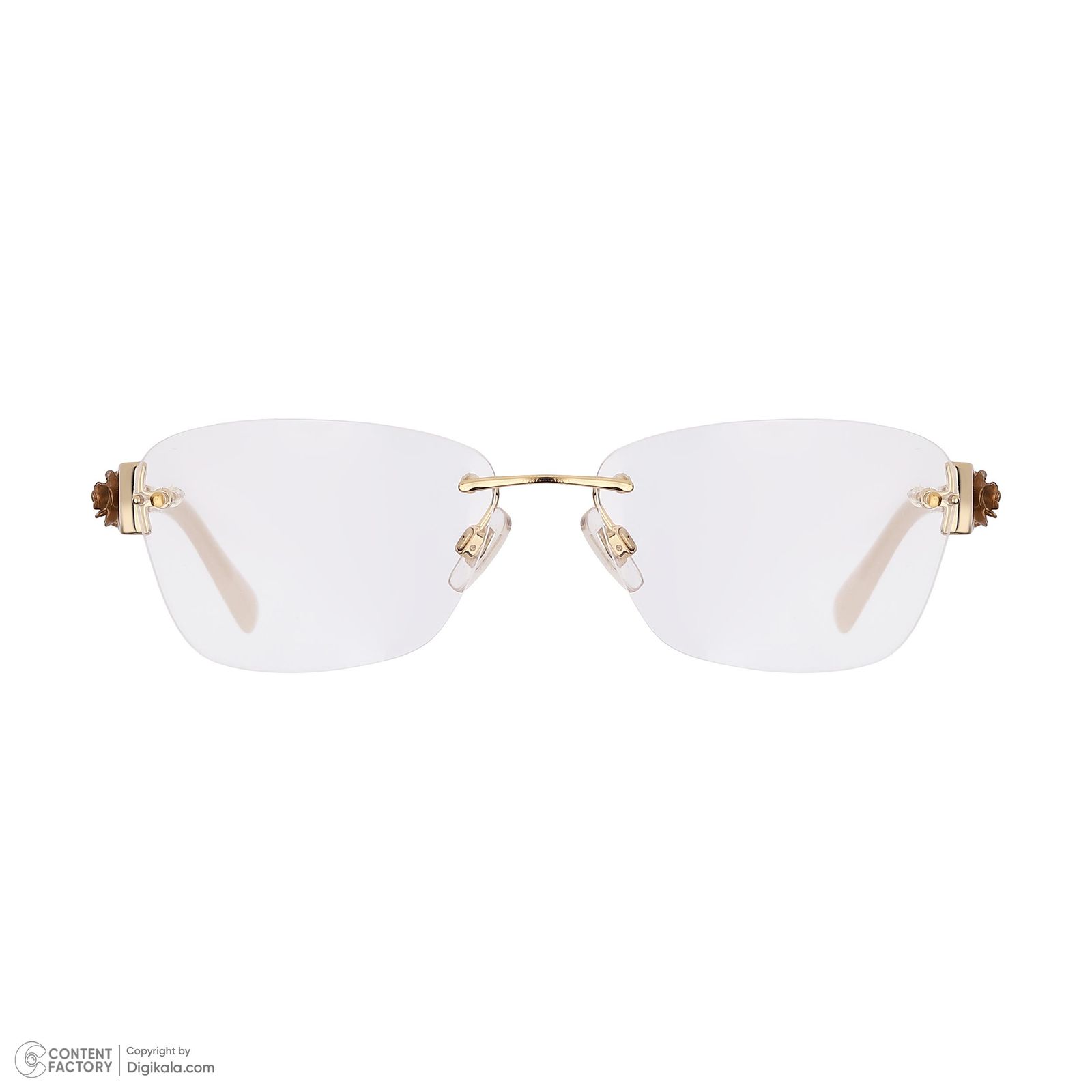 فریم عینک طبی چند ضلعی زنانه دولچه اند گابانا مدل 0DG1241-1206 مناسب برای صورت بیضی، قلب، گرد، لوزی، مثلث، مربع، مستطیل -  - 8