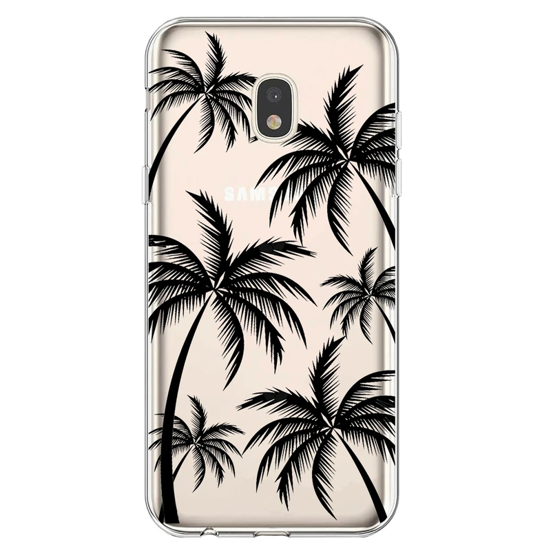 کاور مگافون طرح نخل مدل C52-B مناسب برای گوشی موبایل سامسونگ Galaxy J7 Pro / J730