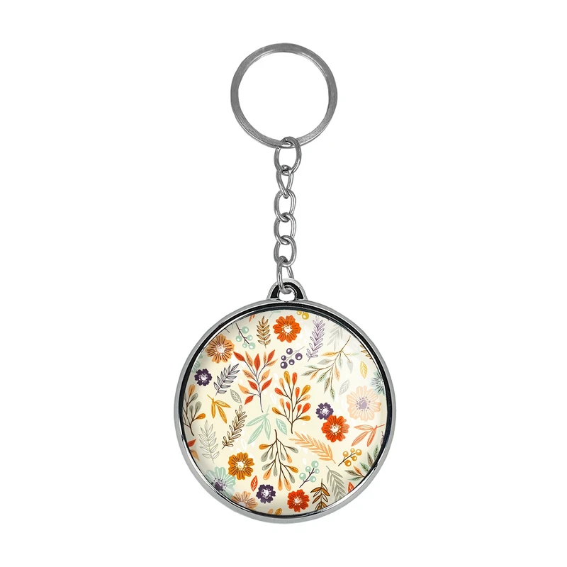 جاکلیدی خندالو طرح گل گلی مدل دوطرفه کد 2899828999