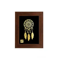 تابلو طلاکوب مارک گلد طرح دریم کچر تاینی مدل TF097