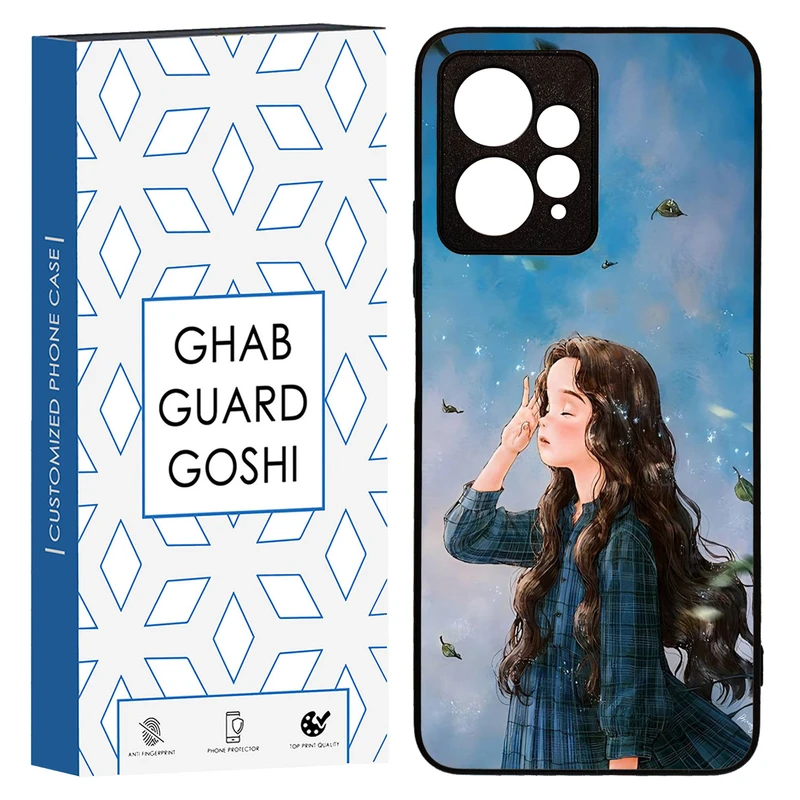 کاور قاب گارد گوشی طرح دخترانه کد TPU-037 مناسب برای گوشی موبایل شیائومی Redmi Note 12 4g