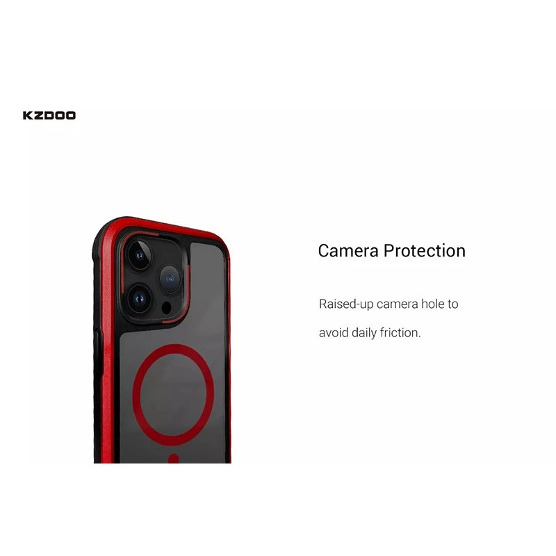 کاور کی-زد دوو مدل Mag Ares مناسب برای گوشی موبایل اپل iPhone 15 Pro Max