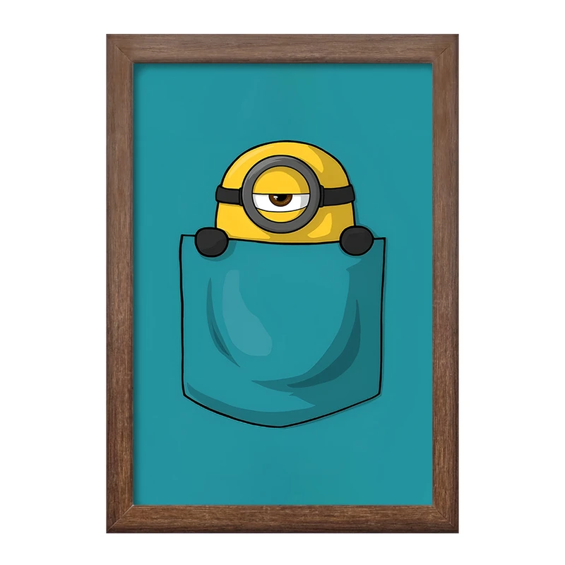 تابلو خندالو طرح مینیون ها (Minions) کد F8605