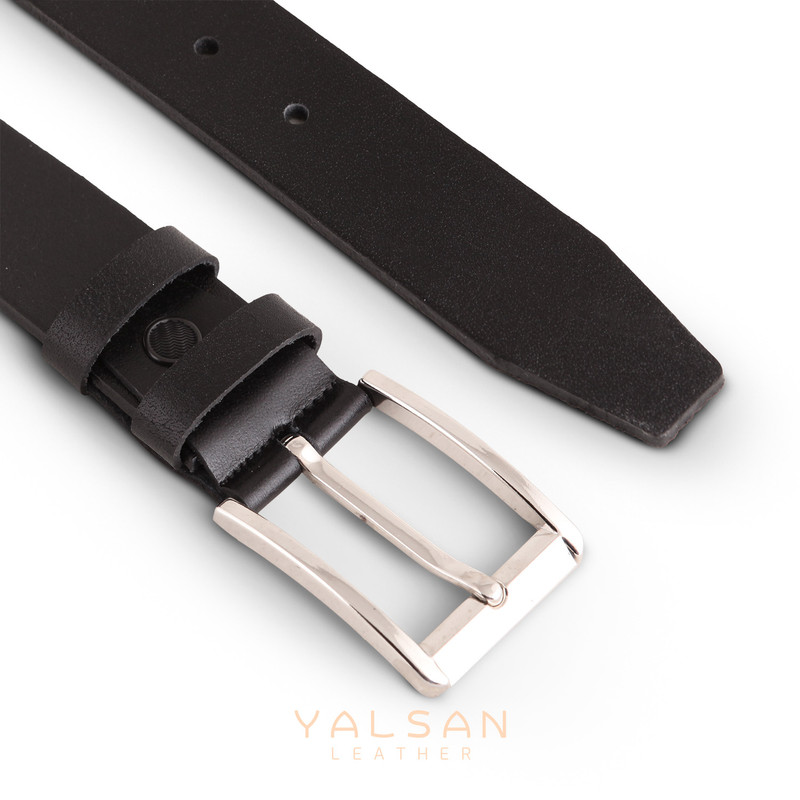 کمربند مردانه چرم یلسان مدل بایسن S3 کد GS-01m-084
