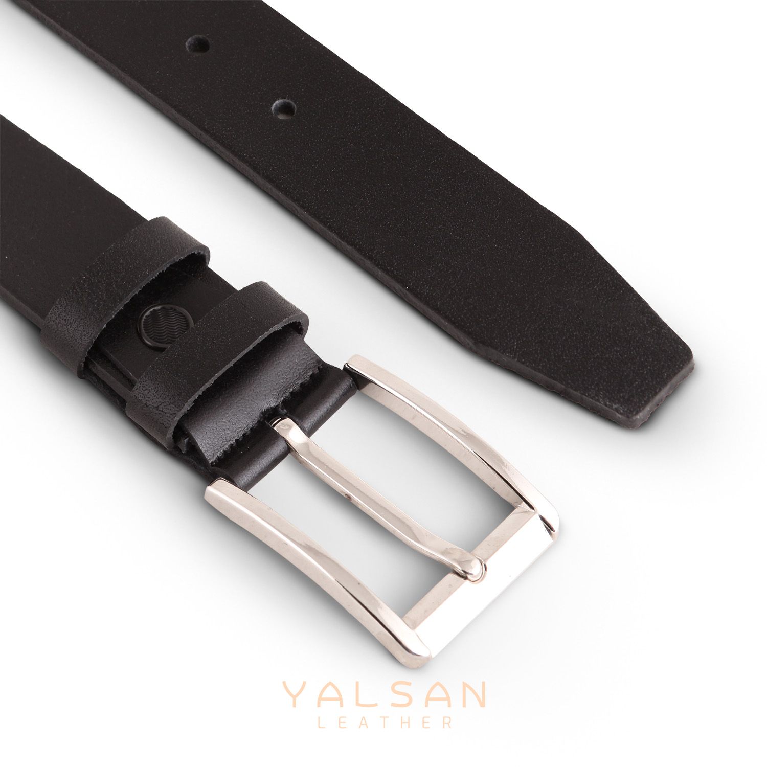 کمربند مردانه چرم یلسان مدل بایسن S3 کد GS-01m-084 -  - 4