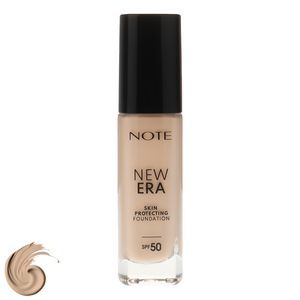 کرم پودر مایع SPF 50 نوت مدل NEW ERA شماره 110 مناسب برای انواع پوست حجم 30 میلی‌لیتر