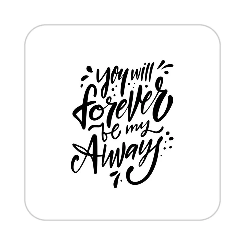 زیر لیوانی کاکتی طرح جملات انگیزشی و مثبت مدل mp24790