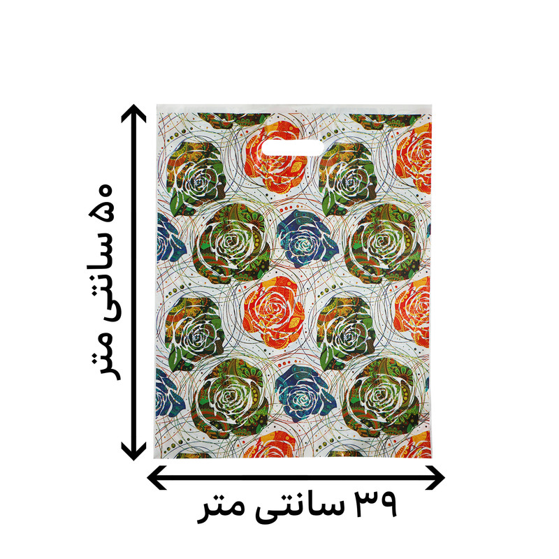 کیسه خرید مدل دسته دار ضخیم گل در گل بسته پنج عددی کیسه خرید مدل دسته دار ضخیم گل در گل بسته پنج عددی