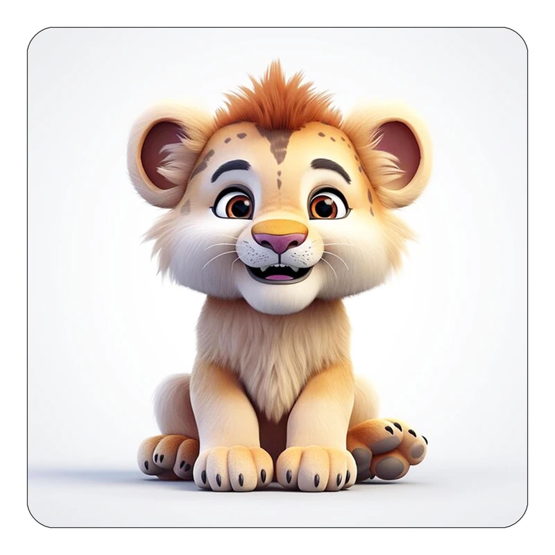 مگنت کاکتی طرح حیوانات کارتونی مدل mp27269