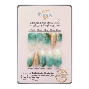 ناخن مصنوعی میراکل آرت کد 020L بسته 10 عددی
