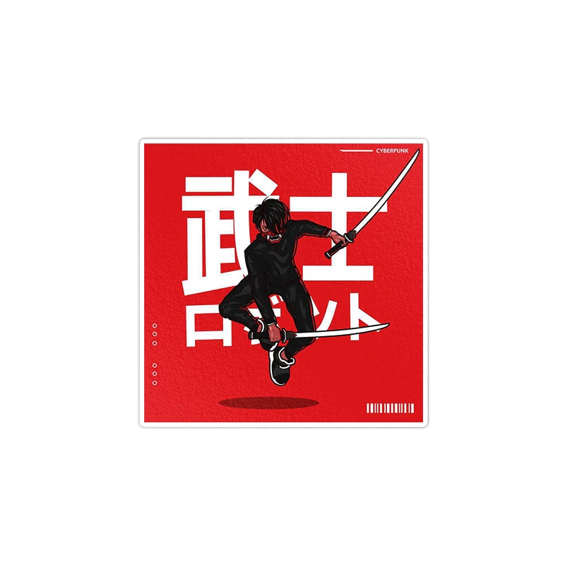    استیکر لپ تاپ ویندی دیزاین طرح ژاپن مدل 1493