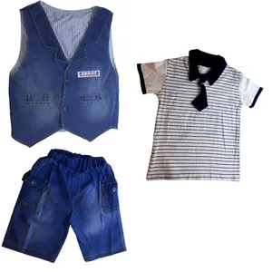 ست 3 تکه لباس پسرانه مدل 450031