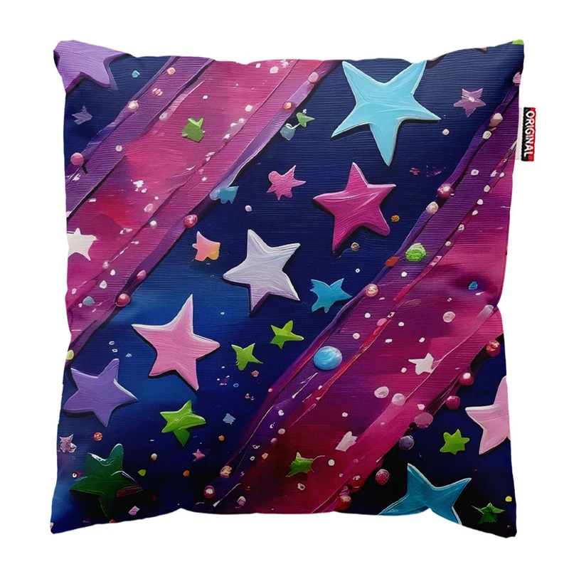 کوسن پاد آفرین طرح ستاره کد 2915 سایز 30*30 سانتی متر