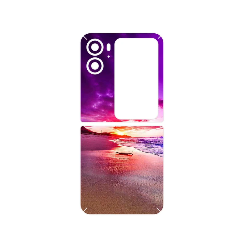 برچسب پوششی ماهوت مدل Sunset مناسب برای گوشی موبایل اپو Find N2 Flip