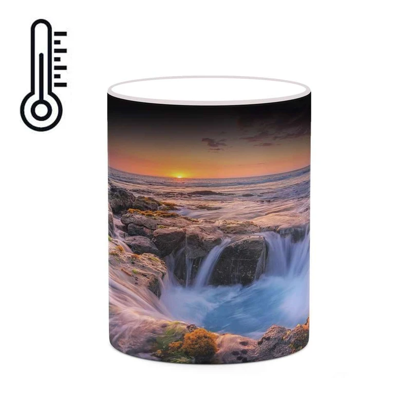 ماگ حرارتی کاکتی مدل منظره کد mgh18261