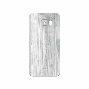 MAHOOT White Wood Cover Sticker for Samsung Galaxy S6 Edge