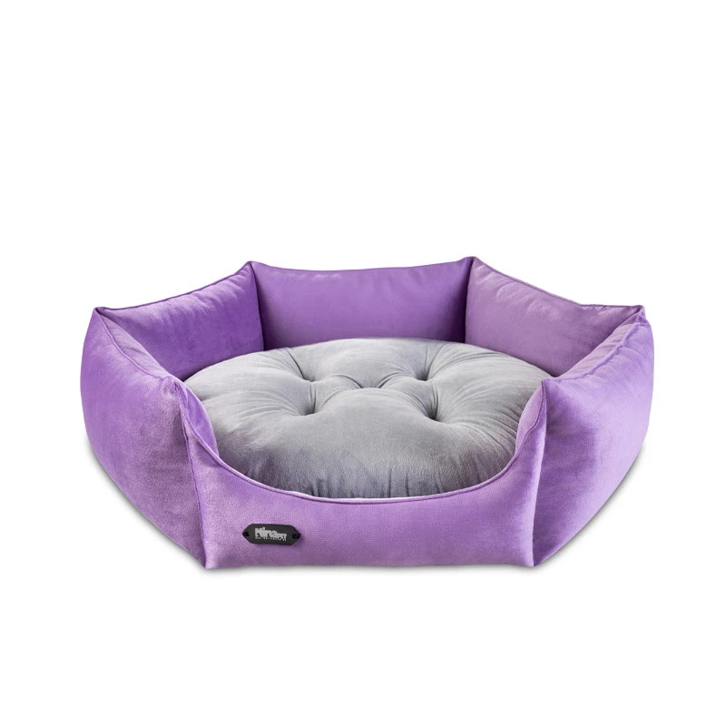 جای خواب سگ و گربه نیناپت مدل 1115J شش ضلعی