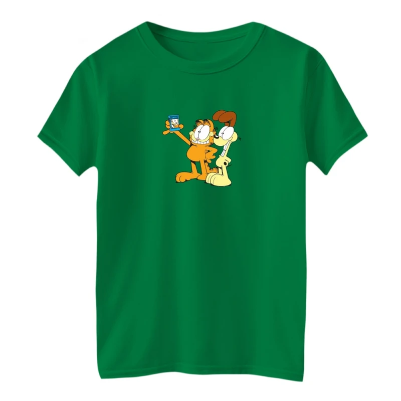 تی شرت آستین کوتاه بچگانه مدل گارفیلد کد06