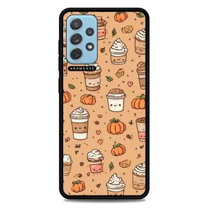 AKAM AMC-WSGA72-PUMPKIN-8 Cover For Samsung Galaxy A72
