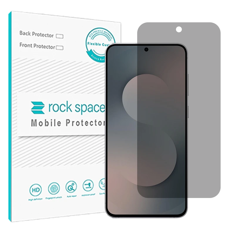 محافظ صفحه نمایش حریم شخصی راک اسپیس مدل Resistant مناسب برای گوشی موبایل سامسونگ Galaxy S25 FE