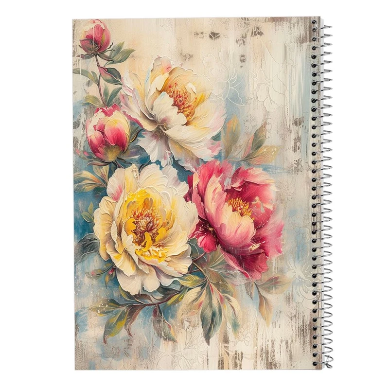 دفتر نقاشی 50 برگ مدوپد مدل گل کد DF15923