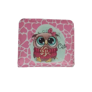 کیف پول دخترانه مدل جغد آبنباتی