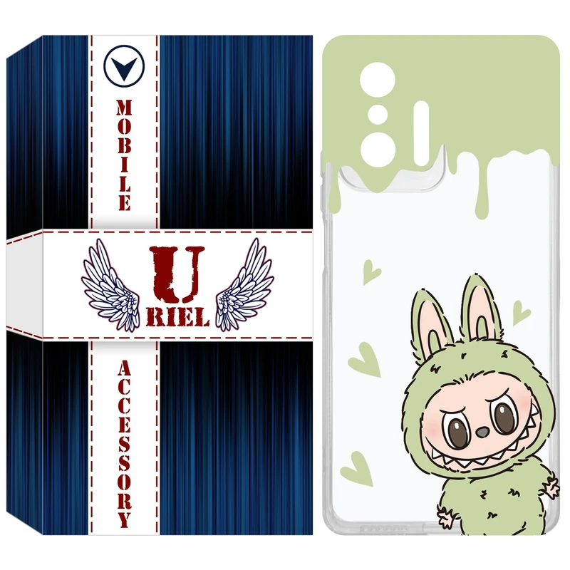 کاور یوریل مدل Clear کد 132 طرح لبوبو مناسب برای گوشی موبایل شیائومی 11T / 11T Pro