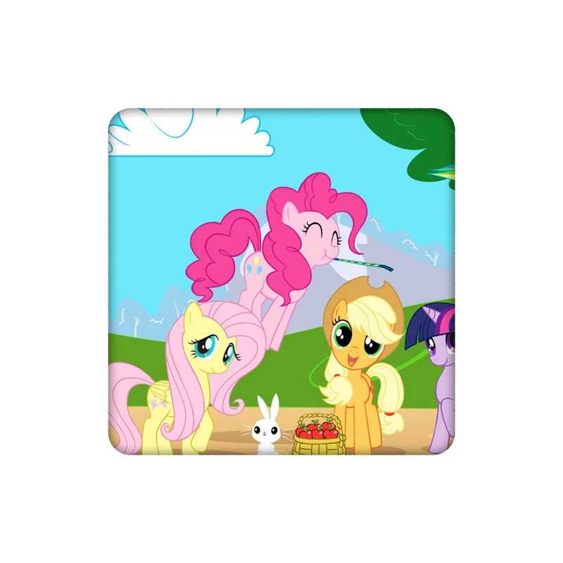 زیر لیوانی طرح انیمیشن پونی کوچولو کد    4995507