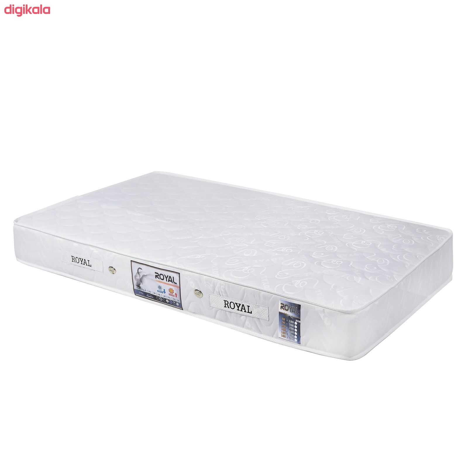 تشک رویال مدل 03 یک نفره سایز 90x200 سانتی متر main 1 2
