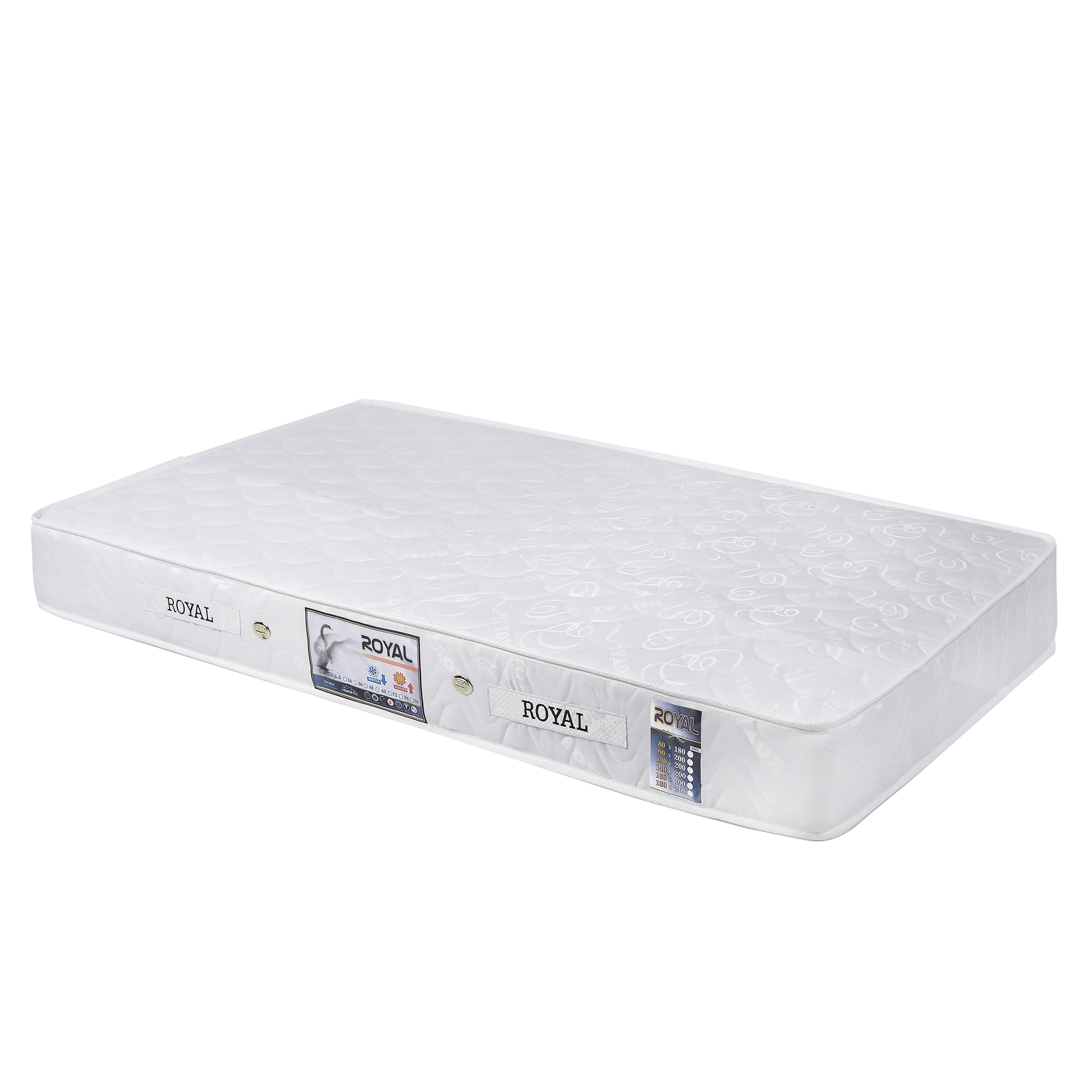 تشک رویال مدل 03 یک نفره سایز 120x200 سانتی متر