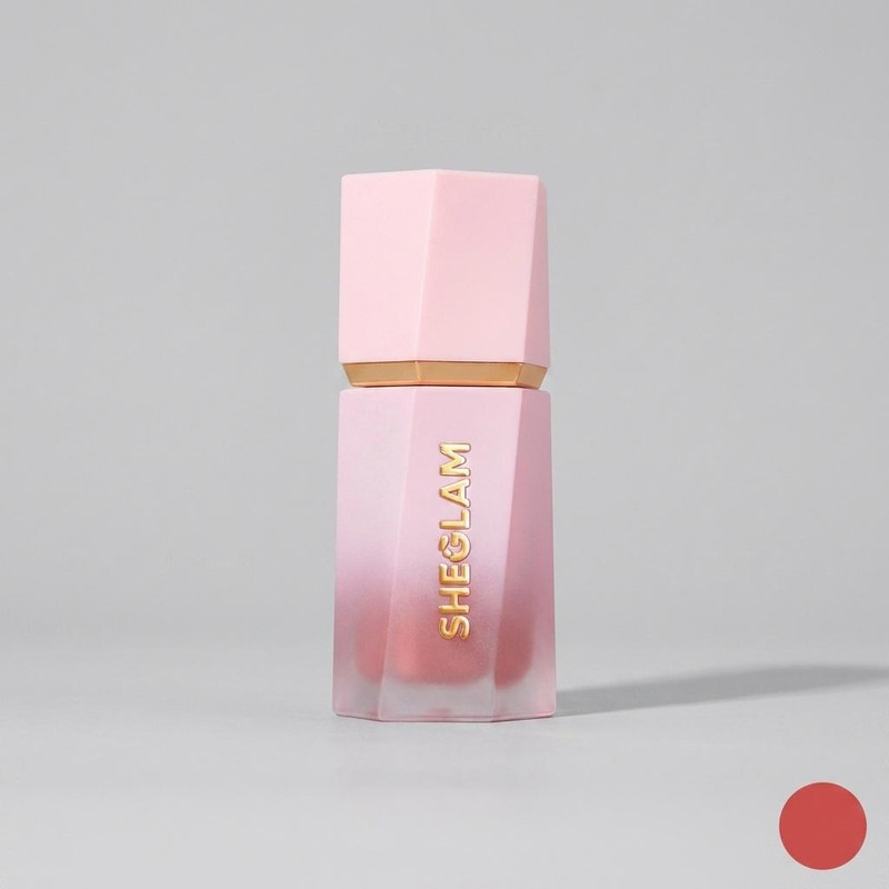 رژگونه مایع براق شیگلم مدل Bloom شماره Rose Ritual