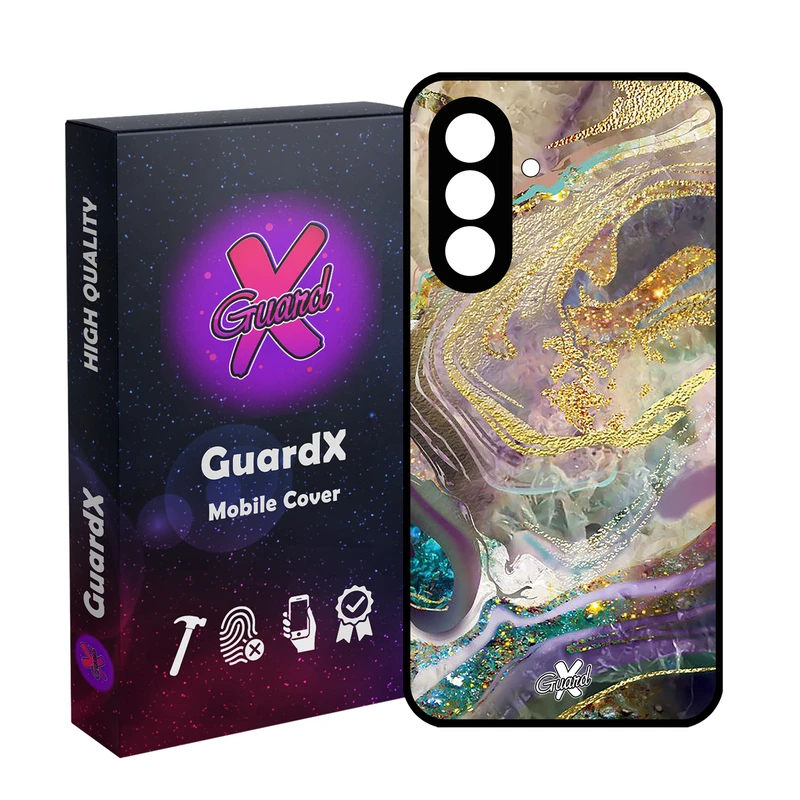 کاور گارد ایکس طرح ماربل مدل 10295 مناسب برای گوشی موبایل سامسونگ Galaxy S25 FE