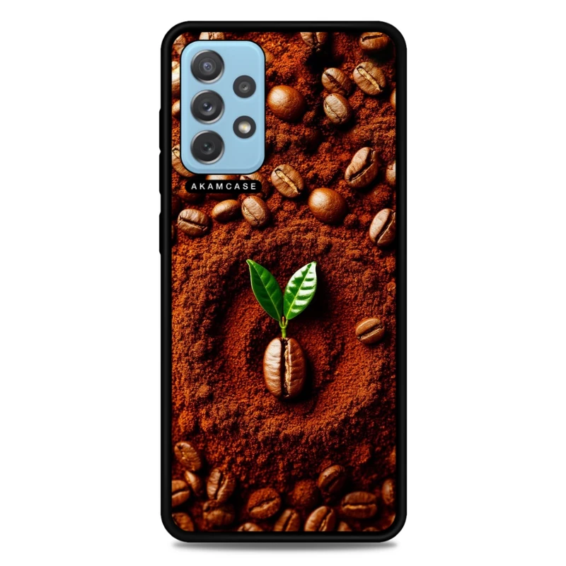 کاور آکام مدل AMC-WSGA72-COFFEE-14 مناسب برای گوشی موبایل سامسونگ Galaxy A72