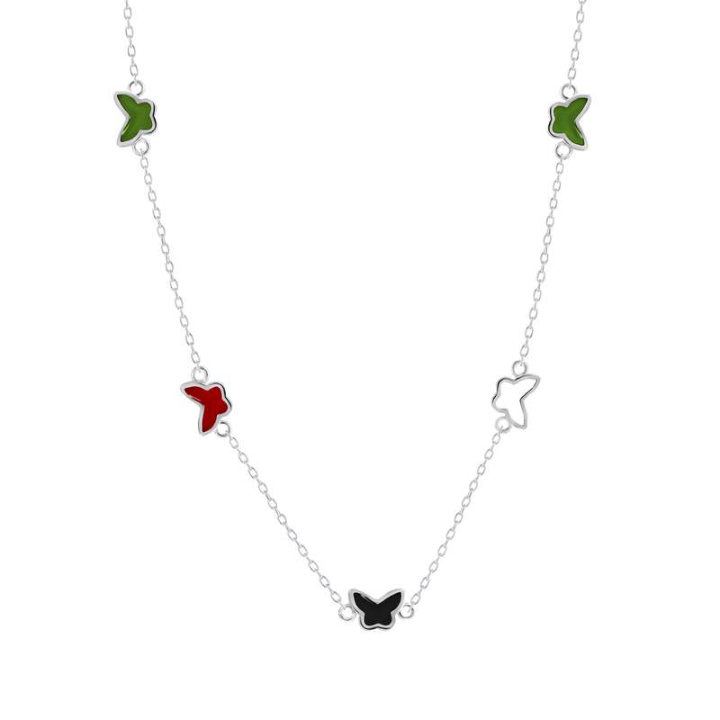 گردنبند نقره زنانه اقلیمه مدل GN422