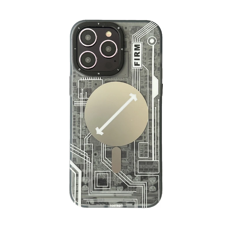 کاور طرح مدار الکتریکی کد 01 مناسب برای گوشی موبایل اپل iphone 12 /12 pro