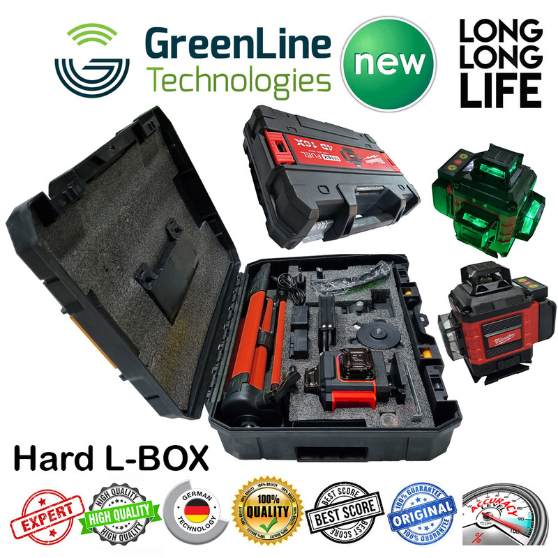 تراز لیزری  مدل 16 لاین کد DW-360-4D Hard Box