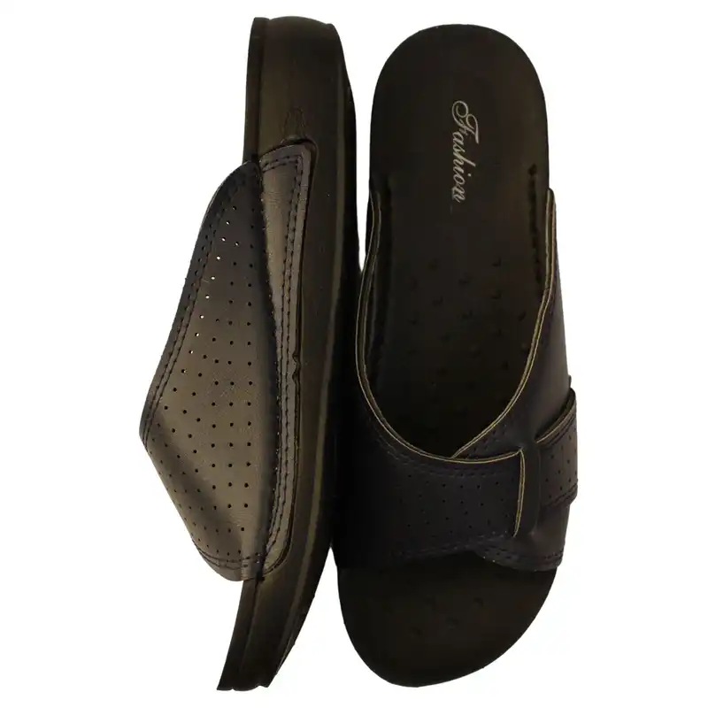 دمپایی زنانه نیکتا مدل 008 رنگ سرمه ای