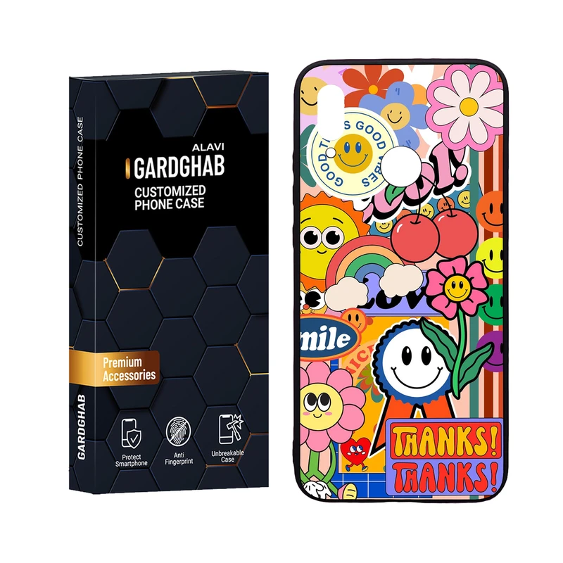 کاور گارد قاب علوی مدل Glass مناسب برای گوشی موبایل آنر 10Lite