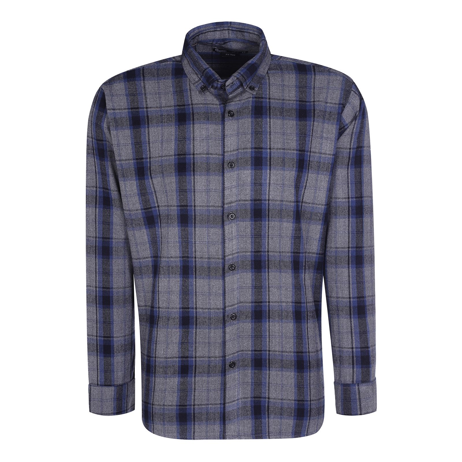 پیراهن آستین بلند مردانه باینت مدل 943-1 -  - 2