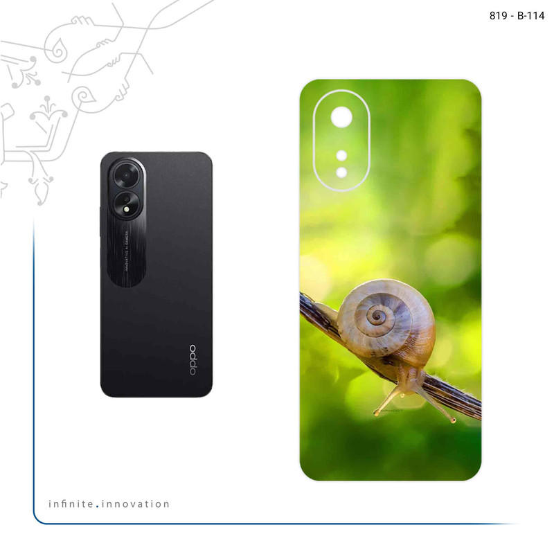 برچسب پوششی ماهوت مدل Snail مناسب برای گوشی موبایل اپو A38