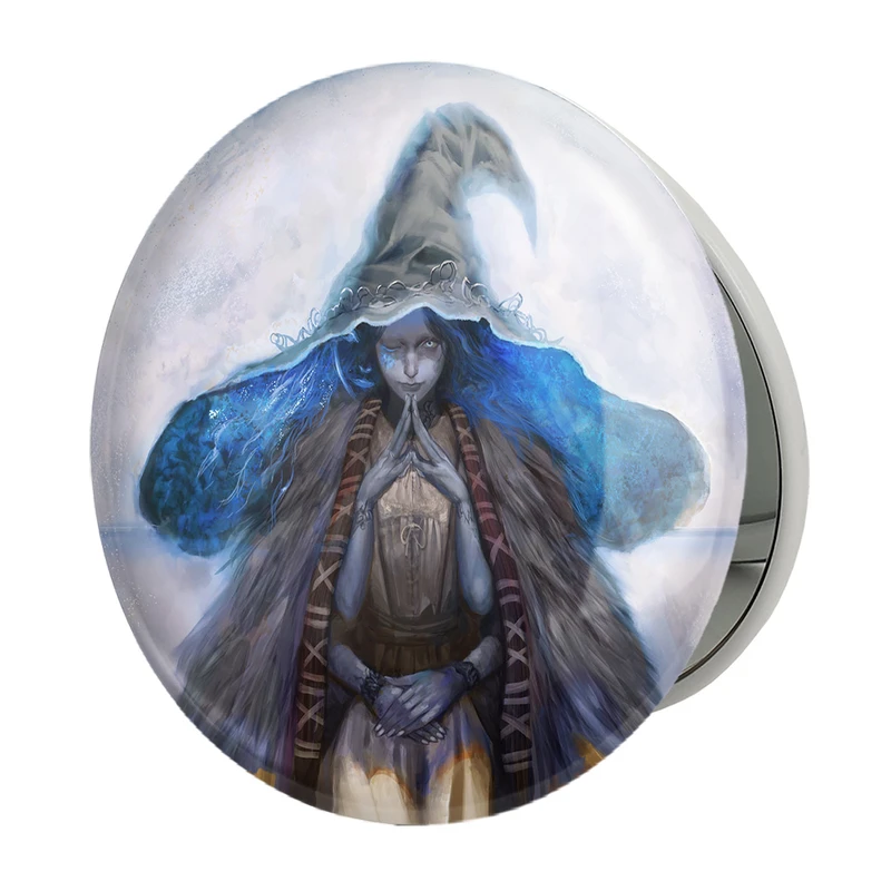 آینه جیبی خندالو طرح بازی الدن رینگ (Elden Ring) مدل تاشو کد 31254