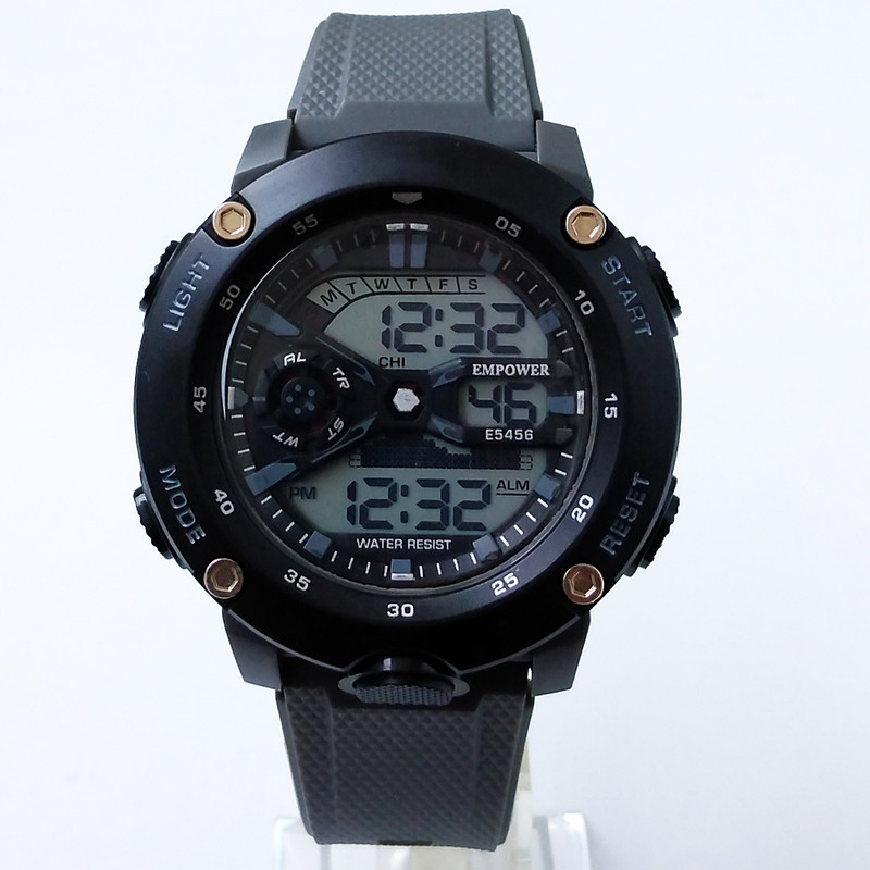 ساعت مچی دیجیتال امپاور مدل ضدآب چراغدار کد 320 - 120