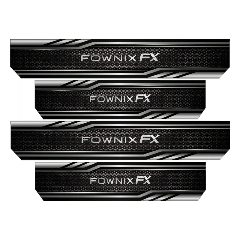 برچسب پارکابی خودرو رایسان کد SP2057 مناسب برای فونیکس fx مجموعه 4 عددی 