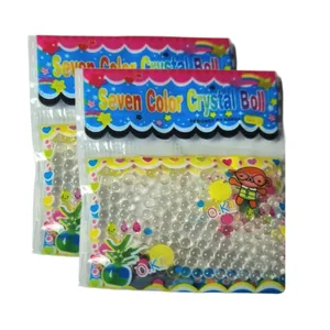 خاک ژله ای مدل کریستالی شفاف وزن 3 گرم بسته 2 عددی