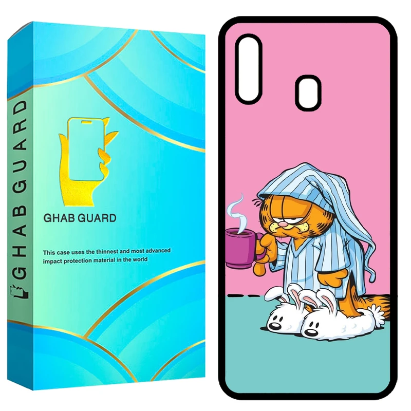 کاور قاب گارد طرح گارفیلد مدل GCHPA20 مناسب برای گوشی موبایل سامسونگ Galaxy A30 / A20 / M10s