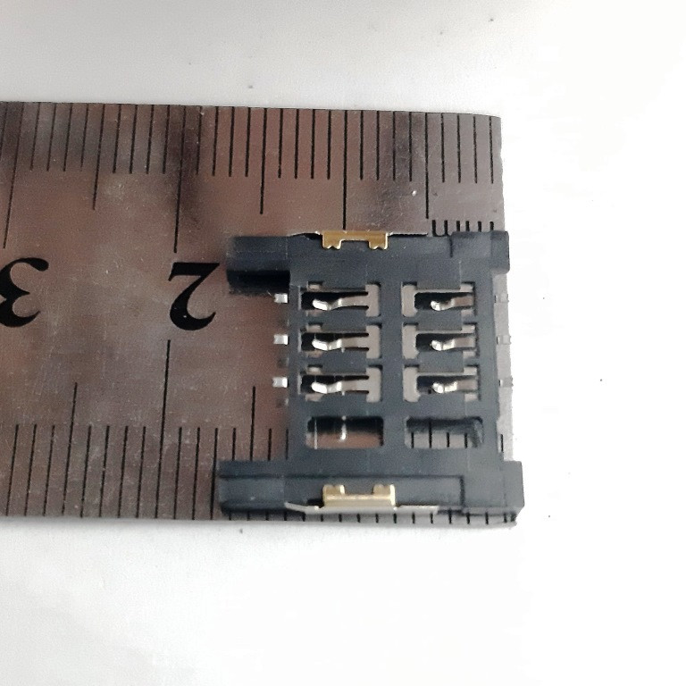 سوکت سیم کارت مدل smd بسته 2 عددی