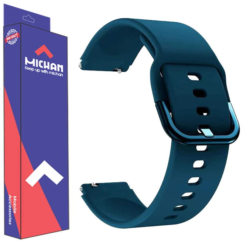 بند میچان مدل Silicone مناسب برای ساعت هوشمند امیزفیت Stratos/Stratos 2/Stratos 3/Pace