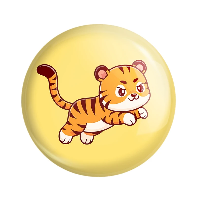 مگنت خندالو مدل  حیوانات بامزه ببر کد 25428