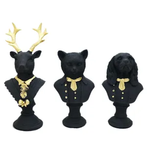 مجسمه مدل سر حیوانات مجموعه 3 عددی